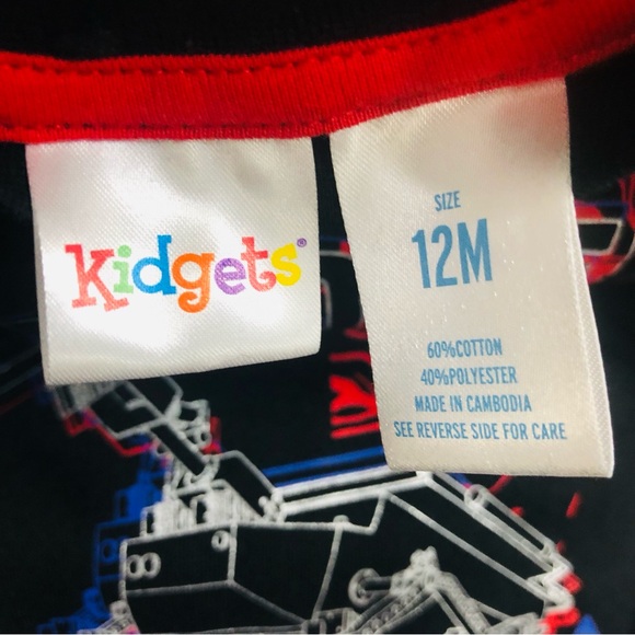 Boy’s 2pcs set sweatshirt explorer truck pullover / jogger gray 12M - Picture 4 of 4